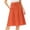 Orange, variant on Ketyyh-chn99 Ladies Skirts Jeans Skirts for Women Casual Mini Stretch Waist Flared Plain Pleated Skater Skirt Black,S
