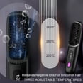 thumbnail image 4 of EGNMCR Wireless Hair Straightener Brush Upgraded Portable Hair Straightener Brush For Women With Travel Size 2 In 1 Wireless Hair Straight Comb USB Rechargeable Straightener Brush, 4 of 9