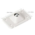 thumbnail image 2 of QUMIIRITY 8pcs Storage Box Wheel White ABS for Moving Assistance, 2 of 8