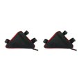 thumbnail image 3 of ZLight Bicycle Bike Zippered Storage Bag Triangle Saddle Frame Adjustable Cycling Pouch Black+Red 2Set, 3 of 6