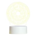 thumbnail image 2 of Xihbxyly Luz Nocturna Usb de San Valentín, Diseño Acrílico 3D, Base Led Reflectante, Decoración Creativa para El Hogar, Regalo Romántico para Seres Queridos, Alimentación Usb, 4 W, Tamaño Compacto., 2 of 2