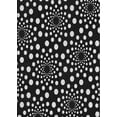 thumbnail image 1 of Ahgly Company Indoor Rectangle Patterned Black Novelty Area Rugs, 4' x 6', 1 of 6
