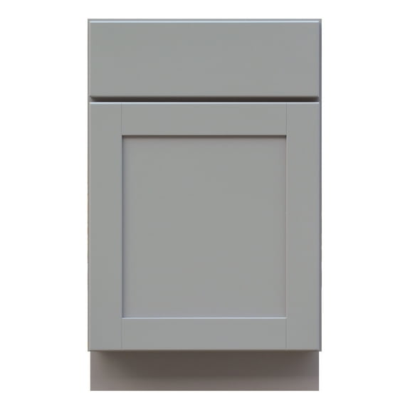 Sunny Wood Gsb21-A Grayson 21" Wide Single Door Base Cabinet - Grey
