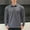 Dark Gray, variant on FRSASU Men's Casual Pullover Sweatshirts Long Sleeve Lightweight Knitted Mock Neck Tops White