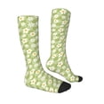 thumbnail image 3 of Balery Daisies Flowers Printed Novelty Socks Men's Women's Crew Socks Sports Socks Knee High Socks Cotton Socks Quirky and Cool Socks, 3 of 9