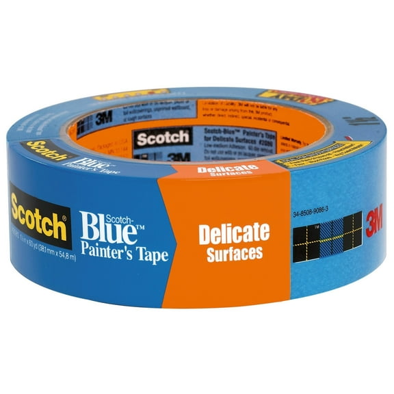 3M 2080EL-36N 1-1/2" Scotch Safe-Release Painters Masking Tape