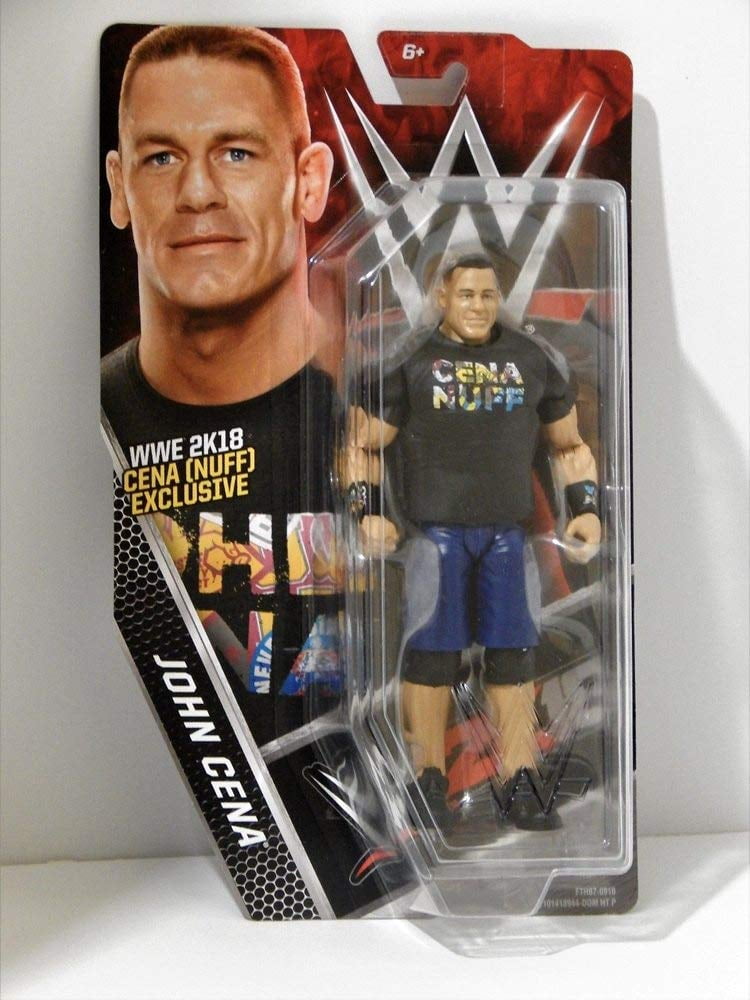 John Cena WWE 2K18 Nuff Collectors Edition Action Figure See Description 