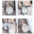thumbnail image 2 of Women Tote Bag Fashion Hollow Net Shoulder Purse Top Handle Bag with Inner Pouch, 2 of 7