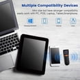 thumbnail image 4 of Portable Mini Bluetooth Scanner 1D/2D Code Wireless Barcode Scanner with Large Screen Display Storage, 4 of 5