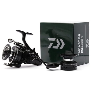 Daiwa FreeSwimmer Bite Run Spinning Reel - 10000 Size, 6BB+1RB, 4.7:1 Gear Ratio, Black