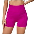 thumbnail image 2 of HUPOM Women Gym Shorts Women Yoga Pants Women Shorts High Short Yoga Party Breathable Beach Slim-Leg Active Fit Pajamas size 4, 2 of 5