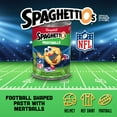 thumbnail image 5 of (12 pack) SpaghettiOs Football Shaped Canned Pasta with Meatballs, 15.6 oz Can, 5 of 14