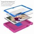 thumbnail image 6 of Dteck Case for iPad 9th Generation, iPad 8th/ 7th Generation Case, iPad 10.2-inch Case 2021/ 2020/ 2019, Heavy Duty Case for Kids with Screen Protector Stand Hand & Shoulder Strap,Rose, 6 of 8