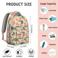thumbnail image 6 of Pineapple Themed Commuter Bag – Lightweight & Supportive, Fits Laptop & Books, Stylish Print, Perfect for School & Work, 6 of 6