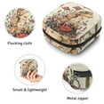 thumbnail image 3 of Beautifl Frog with Mushrooms and Plants Sanitary Napkin Storage Bag, Zipper Menstrual Cup Pouch Feminine Menstruation First Period Pads Holder for Girls Women Ladies, 3 of 6