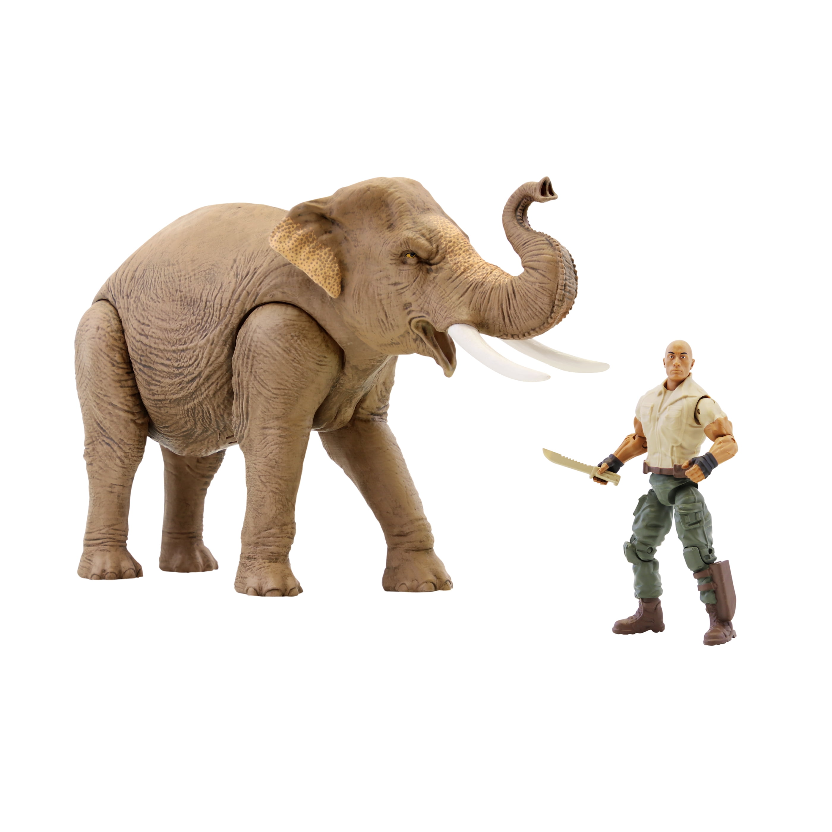Elephant Adventure Set Animals Action Figure Toys Kids Gifts Collectibles 
