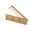 B, variant on 2 in 1 Portable Folding Comb Chocolate-Shaped Mini Compact Hair Comb with Mirror Creative Travel Hair Smooth Styling Tools