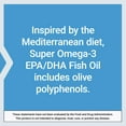 thumbnail image 5 of Life Extension Super Omega-3 EPA/DHA Fish Oil, Sesame Lignans & Olive Extract - Heart and Brain Health, Inflammation and Cholesterol Health Support - Gluten-Free, Non-GMO - 60 Softgels, 5 of 8