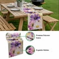 thumbnail image 5 of Wild Flowers Table Runner - 90 Inch Long, Kitchen Dining Table Runner Dresser Scarves, Vintage Country Floral Leaf Plant Beige Farmhouse Decor for Coffee Tables Wedding Party Banquet, 5 of 8