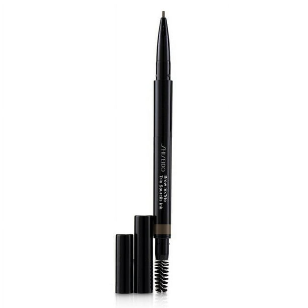 Lápiz, polvo y brocha 3 en 1 Brow InkTrio Shiseido 02 Taupe