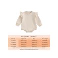 thumbnail image 3 of GXFC Infant Girls Fall Romper 6M 12M 18M Baby Long Sleeve One Piece Jumpsuit Bodysuit Autumn Clothing for Newborn Girls, 3 of 9