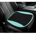 thumbnail image 1 of Coussin Rafraîchissant avec 5 Ventilateurs, Réglages de Vitesse Réglables à 3 Vitesses, Housse Lavable pour Voiture, Bureau, Maison en Maille Polyester, Noir, 43x43x3cm, 1 of 7
