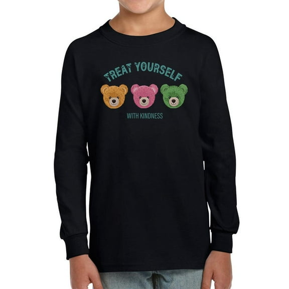 Treat Yourself With Kindness Long Sleeve Toddler -Image by Shutterstock, 2 Toddler