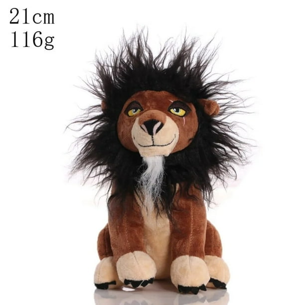 Peluche Rey León De 28 Cm – Suave Y Realista, Figura De Felpa | Regalo Para Niños Y Coleccionistas