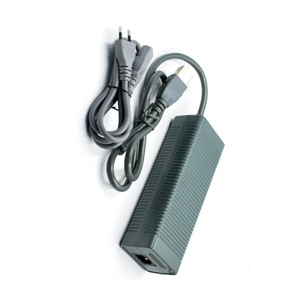 Injueey Para XBOX360 Adaptador de CA con cable Host Fuente de alimentación para XBOX360 Fuente de alimentación Videojuegos y accesorios