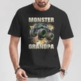 thumbnail image 5 of Monster Truck Are My Jam Monster Truck Grandpa TShirt, 5 of 6