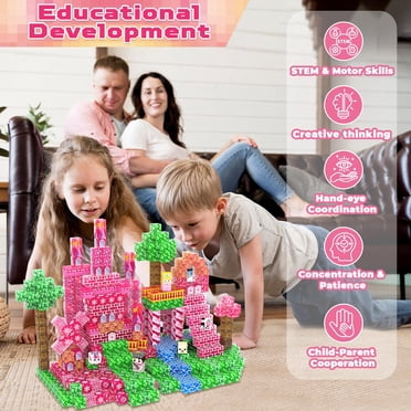 Goody King Magnetic Blocks |100PCS Magnetic Building Blocks Magic‘s House Magnetic Cube,Magnetic Blocks For Kids Ages 3-10,STEM Montessori Stacking