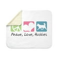 thumbnail image 4 of CafePress - Peacedogs - Sherpa Fleece Throw Blanket 60" x 50", 4 of 5