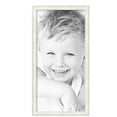 thumbnail image 2 of ArtToFrames 17" x 35" Classic White Picture Frame, 17x35 inch White Wood Poster Frame (WOM-5004),  Pack, 2 of 7