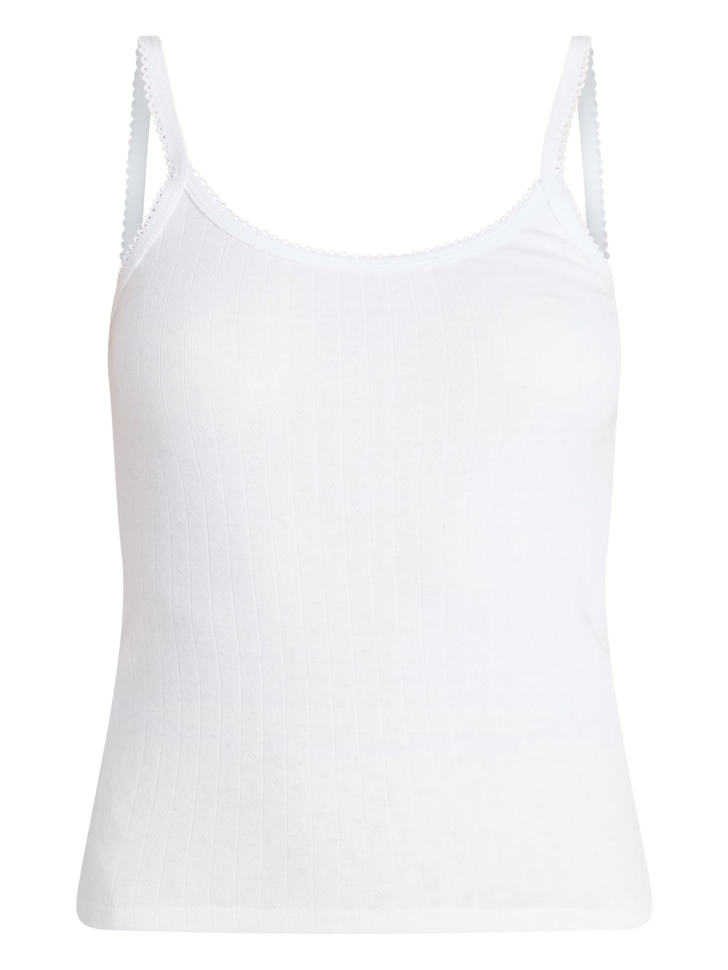 No Boundaries Pointelle Tank Top, Women's XXS-XXL