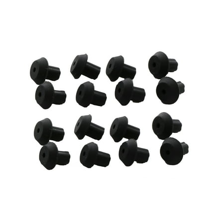 Kitchen Basics 101 PD040035 Cooktop Range Grate Rubber Feet Bumpers, Heat Resistant, Replacement for Viking Range 16 pack