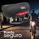 thumbnail image 4 of Asiento para bicicleta antiprostatico con base de gel y lampara portatil negro/azul WL-4431 Mariluz, 4 of 12