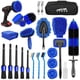 thumbnail image 1 of Juego de Cepillos TTRCB Negro Kit Profesional para Limpiar el Auto, 1 of 6