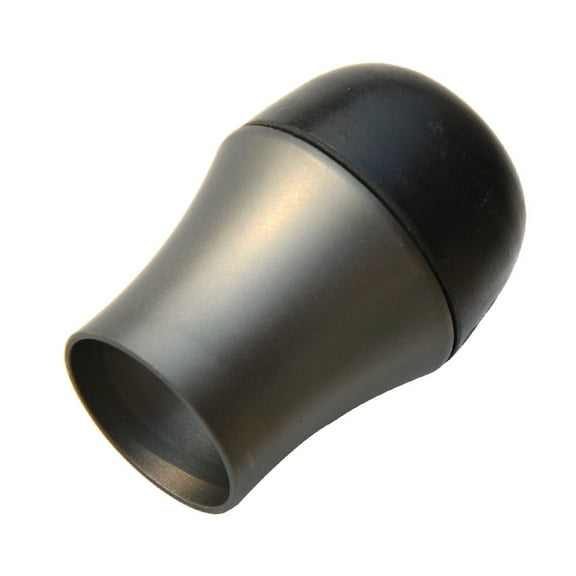 LureSport 4pcs Heavy Duty Aluminum Fighting Butt Rubber Cap Fishing Rod Building Component Fishing Pole Repair DIY Accessory (Matt Grey)