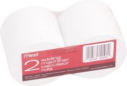 Mead Calculator Roll 2 pack (65130)