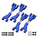 thumbnail image 2 of Vogacara 2 uds., 1/10, brazos de suspensión de Metal para coche, mejora de repuesto, adorno, repuesto de piezas para Redcat Blackout XTE XBE SC Kits de construcción modelo Azul Vogacara FN001076-02, 2 of 6