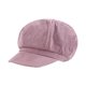 thumbnail image 1 of Gorra de vendedor de periódicos Qarigey sombrero octogonal rosa con visera, 1 of 6