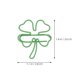 thumbnail image 2 of 30pcs Cute Four-Leaf Clovers Paper Clips Aesthetic Paperclips Office Supplies Decorative Paperclips Multi-Function Paper Clips for Bookmarks Notes Pho, 2 of 3