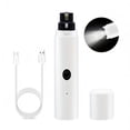 thumbnail image 4 of Electric Pet Nail Grinder USB Rechargeable Cat & Dog Nail Clipper with 3 Colors (White Green Pink)  Safe & Easy Grooming Tool, 4 of 6