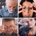 thumbnail image 4 of NONOR-gafas de lectura de bolsillo para hombres y mujeres, Clip de Nariz de silicona, gafas de lectura redondas TR portátiles sin marco, 4 of 4
