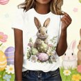 thumbnail image 5 of SwiftWear Bunny Shirt for Women Cute Rabbit Graphic T Shirt Funny Short Sleeve Plus Size Tee Tops, 5 of 5