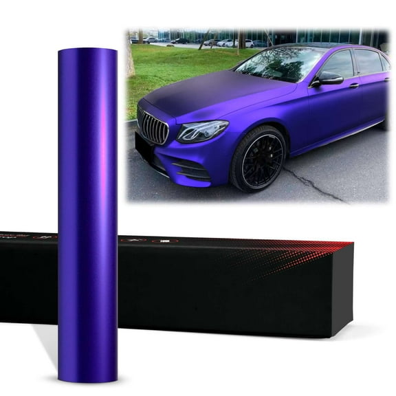 PET Romance Chrome Purple Vinyl Wrap Auto Car Sticker Decal Film Sheet Bubble Free Air Release Technology