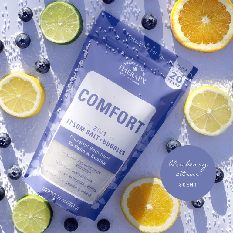 Village Naturals Therapy Comfort Epsom Bath Soak, 36 oz photo 3