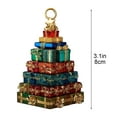 thumbnail image 3 of Taicans Stacked Gift Boxs Christmas Ornaments - Shatterproof Resin Nesting Decor,Colorful Cartoon Holiday Home Decor for Xmas Tree,Party & Wedding，Unique Xmas Gift, 3 of 6