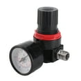 thumbnail image 2 of Regulator HVLP Spray Air Regulator Pressure Gauge 1/4inch Inline Air Filter Separator Adjustable Air Pressure Regulator Gauge, 2 of 7