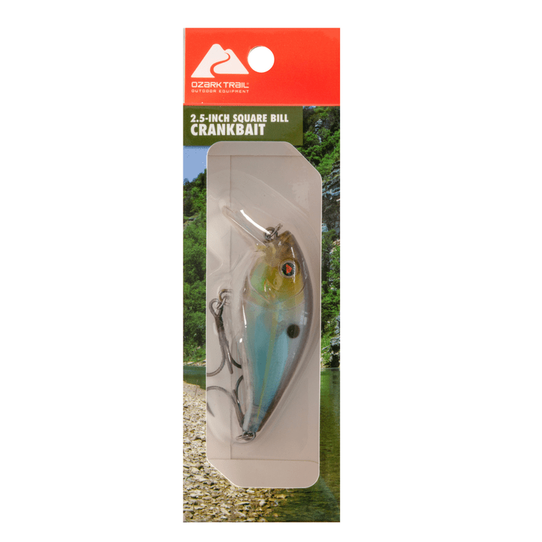 Ozark Trail Square Bill Crankbait Fishing Lure Threadfin Shad Ozark Trail Square Bill Crankbait Fishing Lure Threadfin Shad